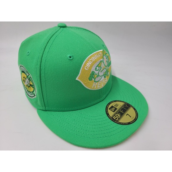 Cincinnati Reds 1970 All Star Game Patch New Era 59Fifty Fitted 7 Hat Cap MLB